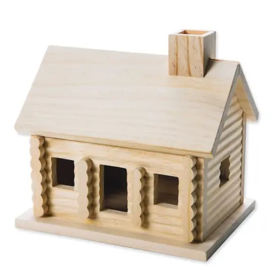 S&S&reg; Worldwide Wooden DIY Log Cabin {3}