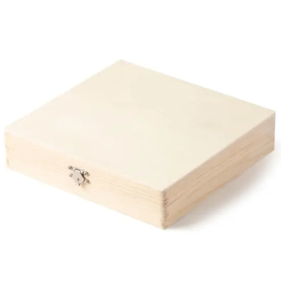 8.5" Wood Flat Box by Make Market&reg; {4}