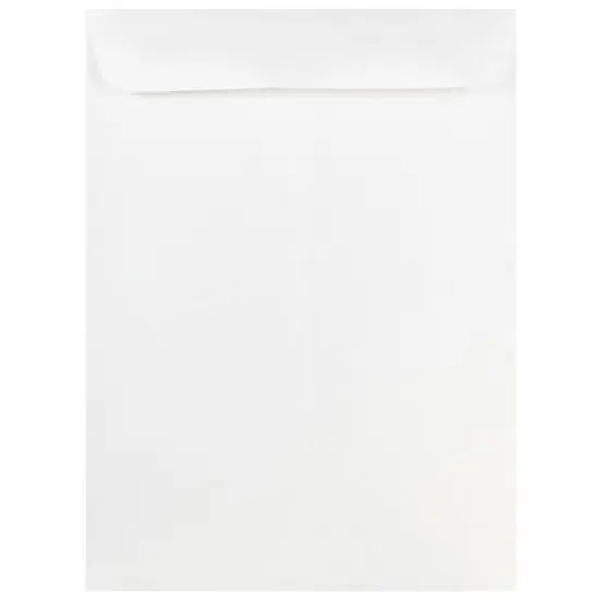 JAM Paper 9" x 12" White Open End Catalog Commercial Envelopes {3}