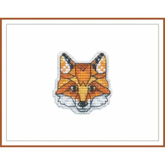 Oven Badge-Fox Cross Stitch Kit {3}