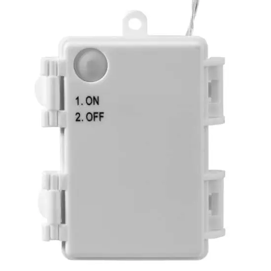 18" White LED Smiling Ghost Halloween Decor {7}