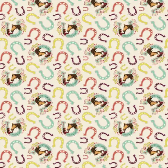 Universal Studios Lucky Spirit Cotton Fabric {3}