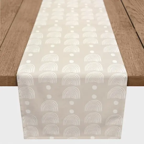 Geometric Circle Indoor/Outdoor Table Runner {3}