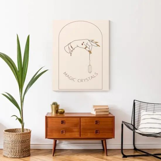 Magic Crystals 8 24" x 30" Canvas Wall Art {5}