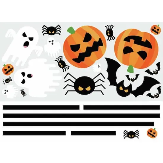 RoomMates Glow In The Dark Halloween Peel & Stick Giant Decals {1}
