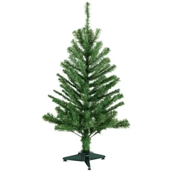 3ft. Unlit Canadian Pine Artificial Christmas Tree {1}