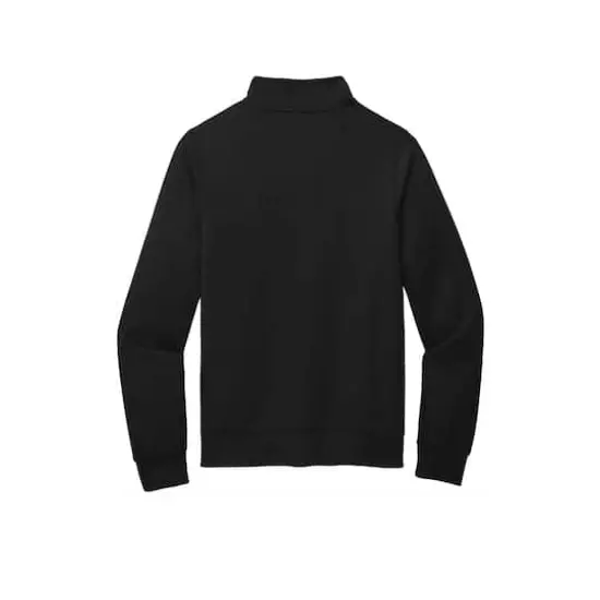 Port & Company® Core Fleece Cadet Full-Zip Adult Unisex Sweatshirt Jet Black {5}
