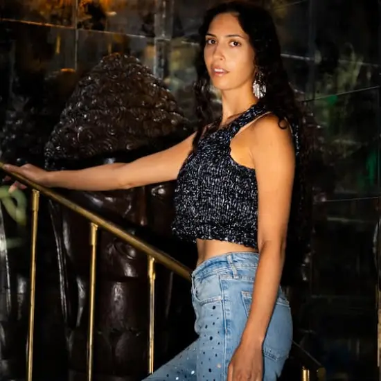 3 Pack Lion Brand&reg; Haute Stitches Faux Leather Yarn Caribbean Blue {3}