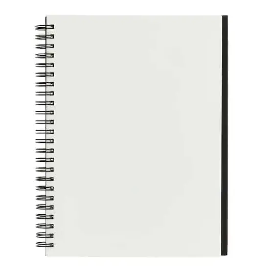 Black Hard Cover Drawing Pad by Artist's Loft&trade;, 5.5" x 8.5"  {4}