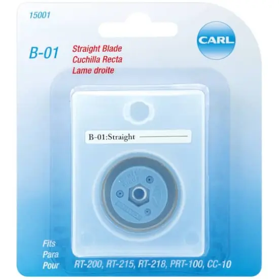 Carl® Professional Rotary Trimmer Straight Replacement Blade For RT-200 {1}