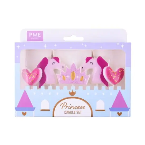 PME Party&reg; Princess Birthday Candle Set {4}