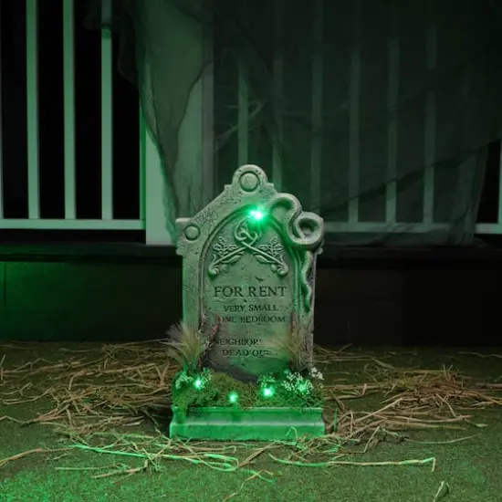 24" Lighted Tombstone by Ashland&reg; {5}