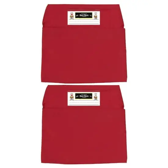 Seat Sack® Large 17" Red Chair Pockets, 2ct. {1}
