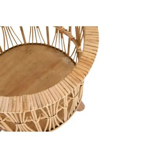 Hello Honey&reg; Woven Bamboo Footed Baskets Set {6}