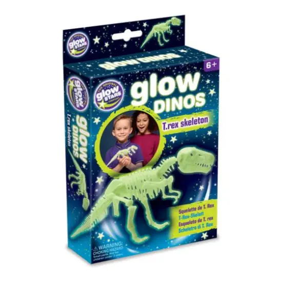 The Original Glowstars&reg; Company Glow-In-The-Dark Dinos T-Rex Skeleton {4}