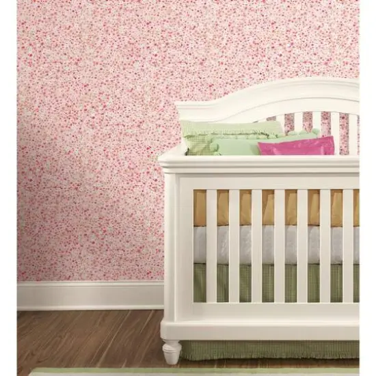 RoomMates Petite Floral Peel & Stick Wallpaper Pink {5}