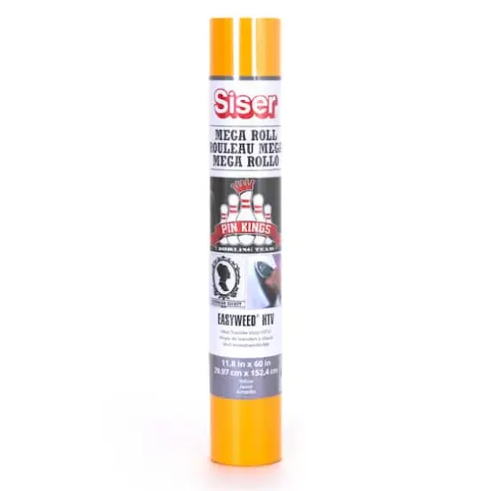 Siser&reg; Easyweed&reg; Heat Transfer Vinyl Mega Roll Yellow {1}