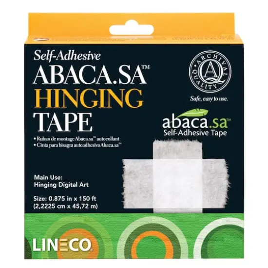 Lineco&reg; Abaca.sa&trade; Paper Hinging Tape {1}