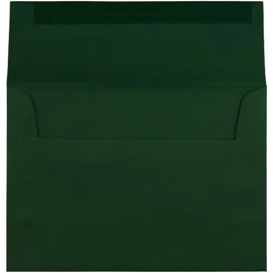 JAM Paper 4.75" x 6.5" Premium Invitation Envelopes, 50ct. Dark Green {4}