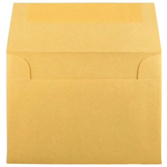 JAM Paper A1 Metallic Invitation Envelopes, 25ct. Gold Stardream {4}