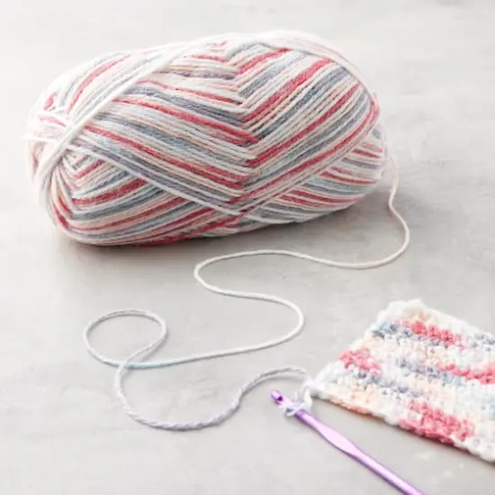 Bernat&reg; Softee&reg; Baby Ombre Yarn Princess Pebbles {2}