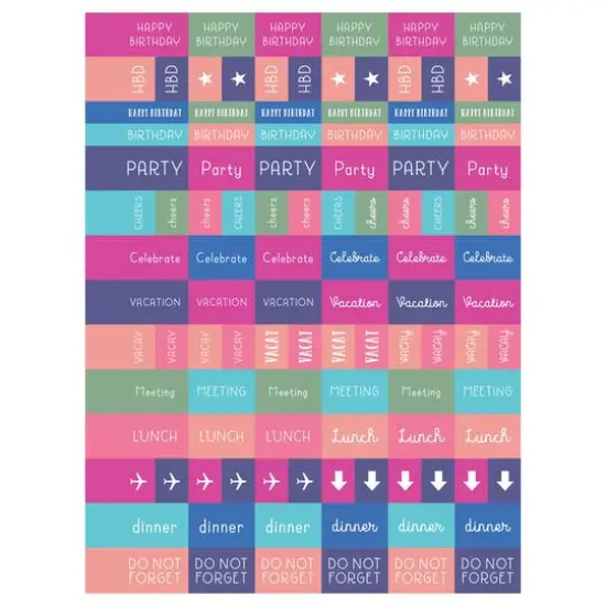 TF Publishing 2024 Fresh Rainbow Medium Weekly Monthly Planner {5}