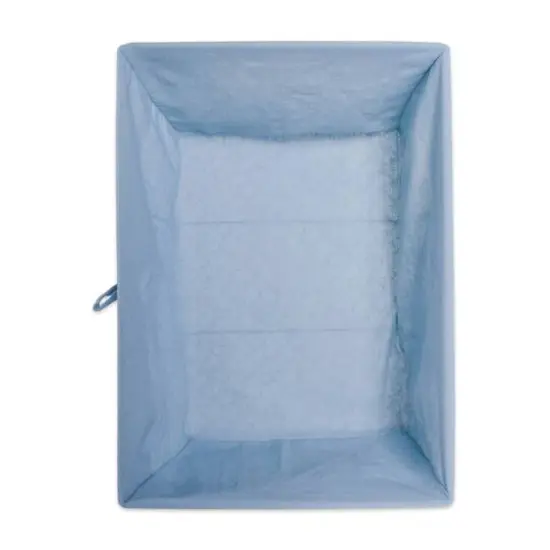 DII&reg; Antique White Chicken Wire Basket with Washed Denim Liner, 5ct. {5}