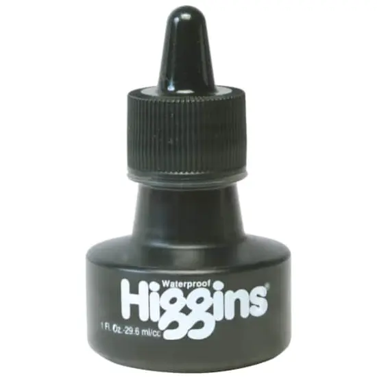 Higgins&reg; Non-Waterproof Black Ink, 1oz. {1}