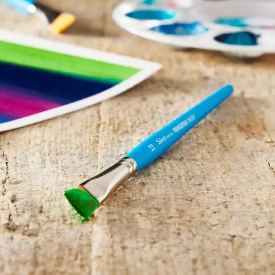 Princeton&trade; Select&trade; Artiste Series 3750 Short Handle Chisel Blender Brush {3}