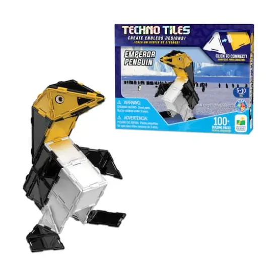 Techno Tiles - Emperor Penguin: 100+ Pcs {5}