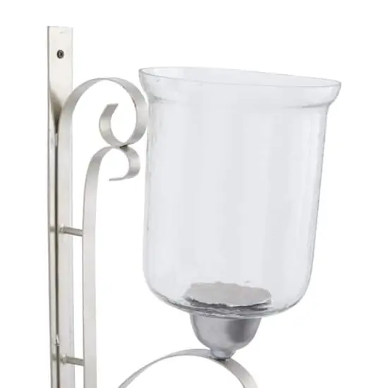 24" Silver Traditional Wall Sconce {5}