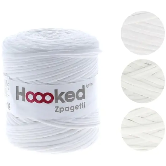 Hoooked Zpagetti Yarn Lily White {1}