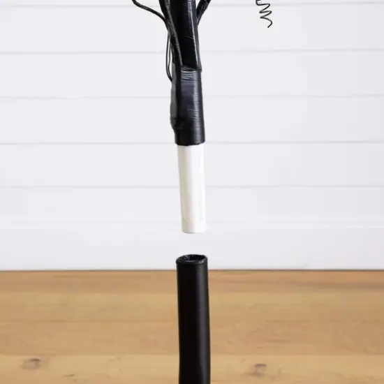 5ft. Pre-Lit Artificial Halloween Pumpkins and Skulls Ornament Tree with 72 Warm White LED Lights {8}