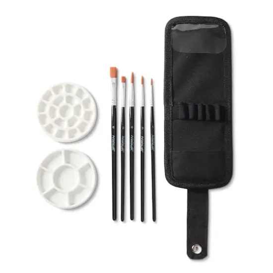 Mixed Media Portable Palette & Brush Set by Artist's Loft&reg; {4}