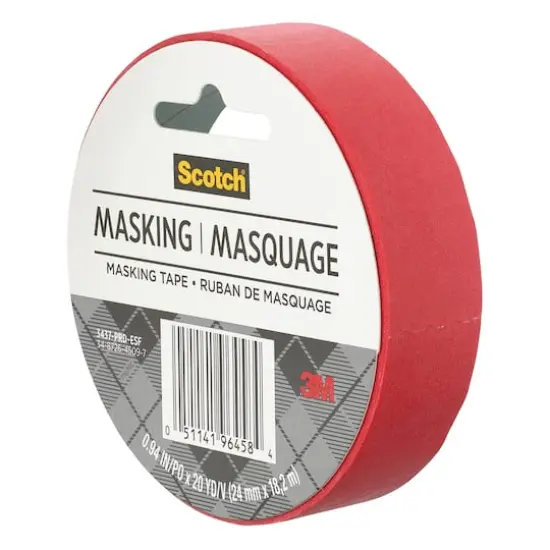 Scotch&reg; Expressions Masking Tape Red {1}