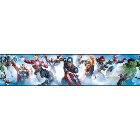 RoomMates Marvel Avengers Peel & Stick Border {1}