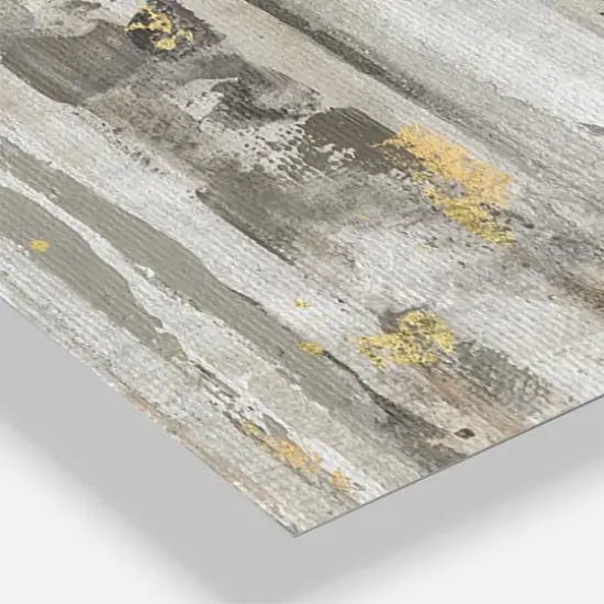 Designart The Modern Gray Forest III Multipanel Wall Clock {4}