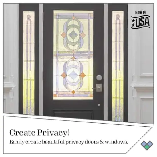 Plaid&reg; Gallery Glass&reg; Privacy Window Stained Glass Paint Set {3}
