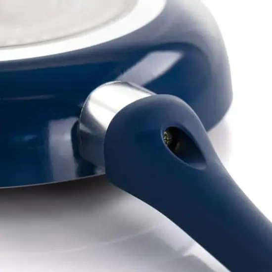 Gibson Home&reg; Charmont 9.5'' Yale Blue Nonstick Aluminum Frying Pan {8}