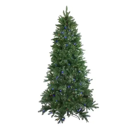 6.5ft. Pre-Lit Neola Fraser Fir Artificial Christmas Tree, Dual LED Lights {3}