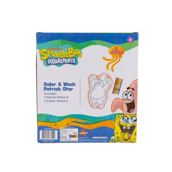 SpongeBob SquarePants&trade; Patrick Star Color & Wash Pillow {4}