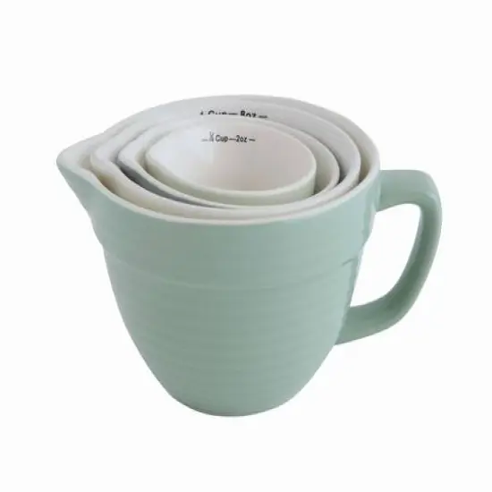 Hello Honey&reg; Batter Bowl Shaped Measuring Cup Set {5}