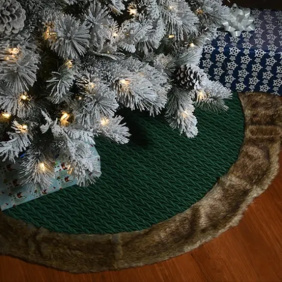 52" Rural Homestead Collection Quilted Tree Skirt {3}