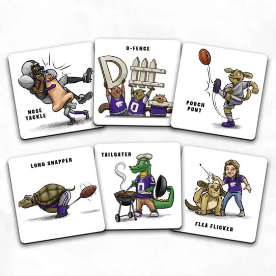 College Team Licensed Memory Match Game Kansas State Wildcats {5}