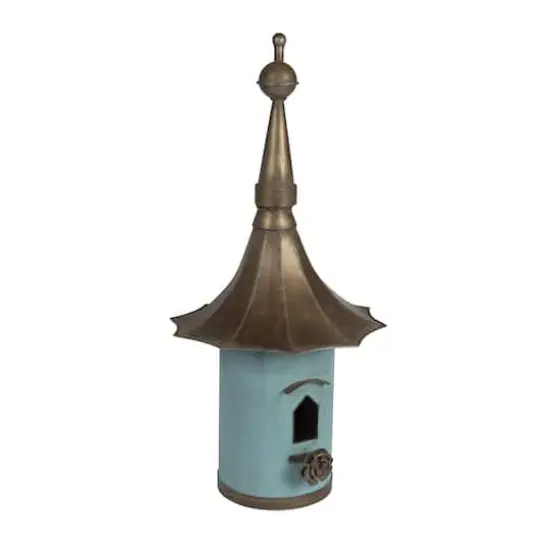 Hello Honey&reg; 34" Decorative Metal Birdhouse {1}