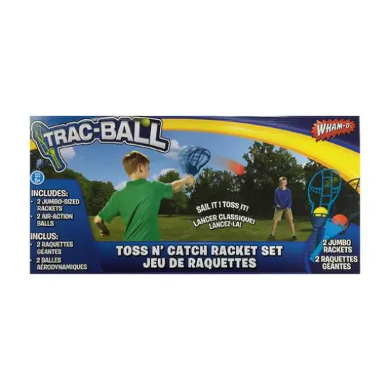 Wham-O&reg; Trac-Ball&reg; Toss N' Catch Racket Set {1}