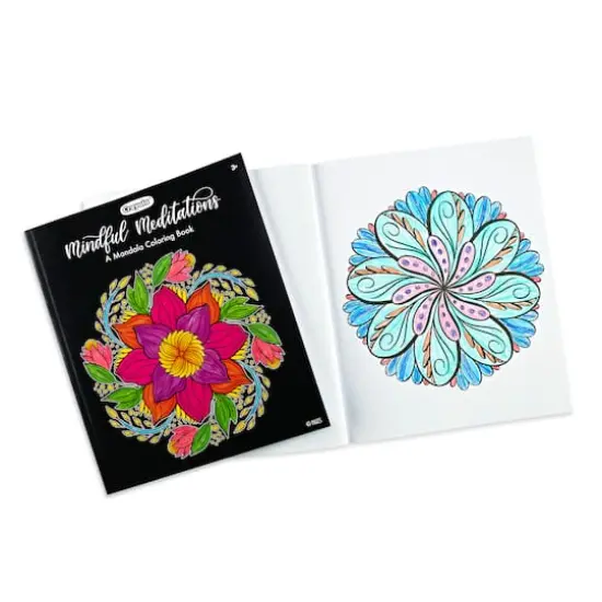 Crayola&reg; Mindful Meditations Mandala Coloring Book {7}