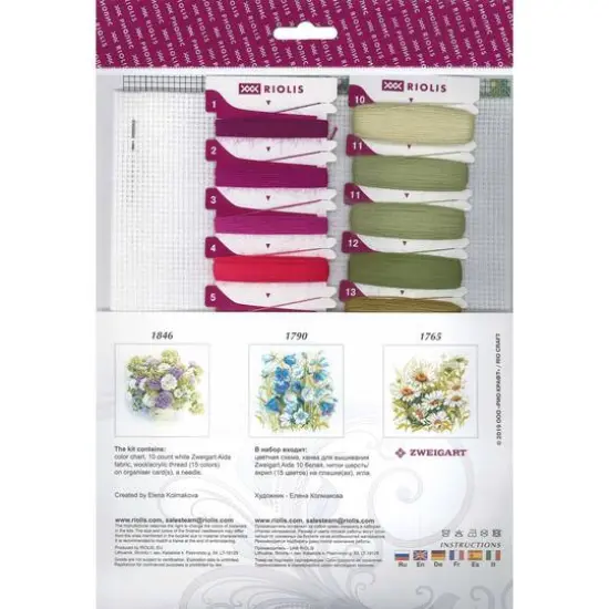 RIOLIS Thistle Cross Stitch Kit {3}
