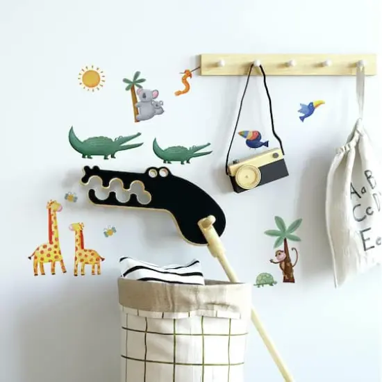RoomMates Jungle Adventure Peel & Stick Wall Decals {5}