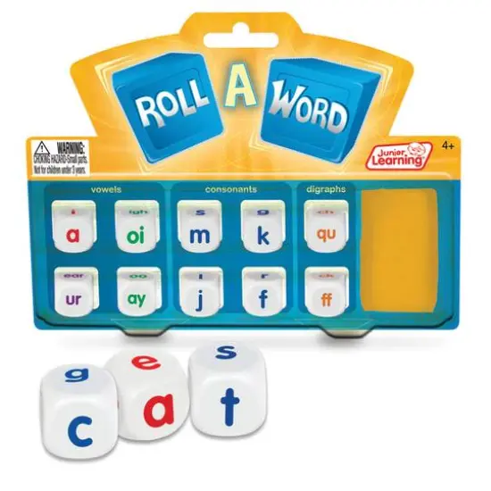 Junior Learning&reg; Roll a Word Game {1}